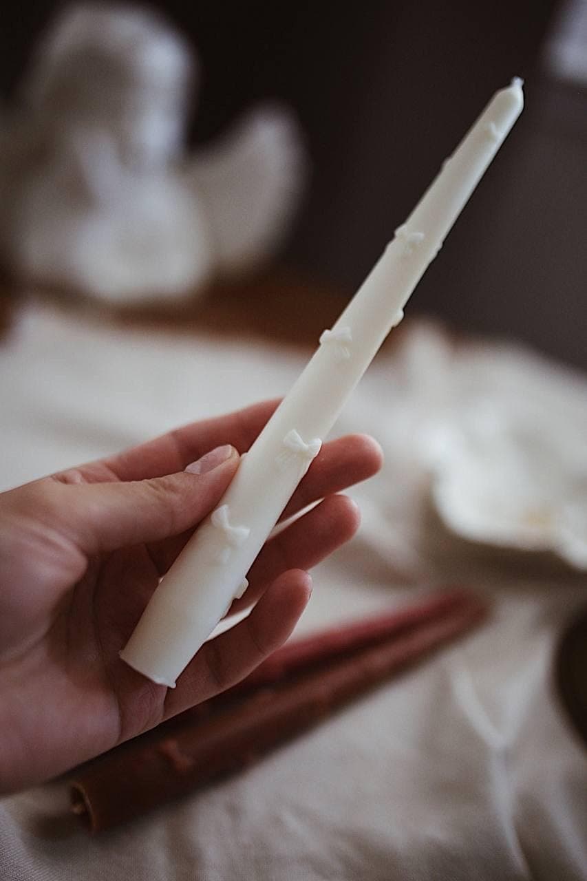 Beeswax Taper Candles 5