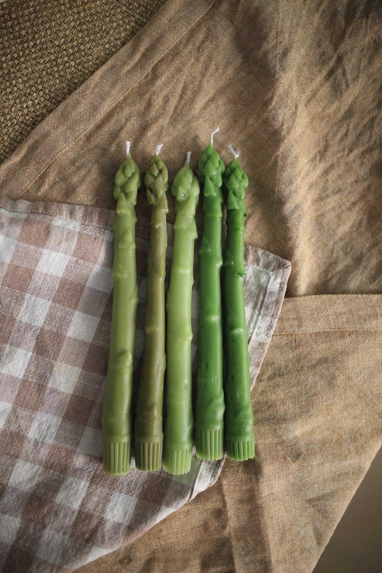 Natural Beeswax Taper Candle 9