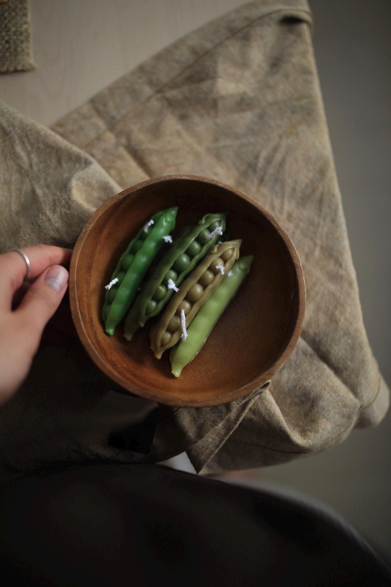 Peas Candle, Beeswax 5
