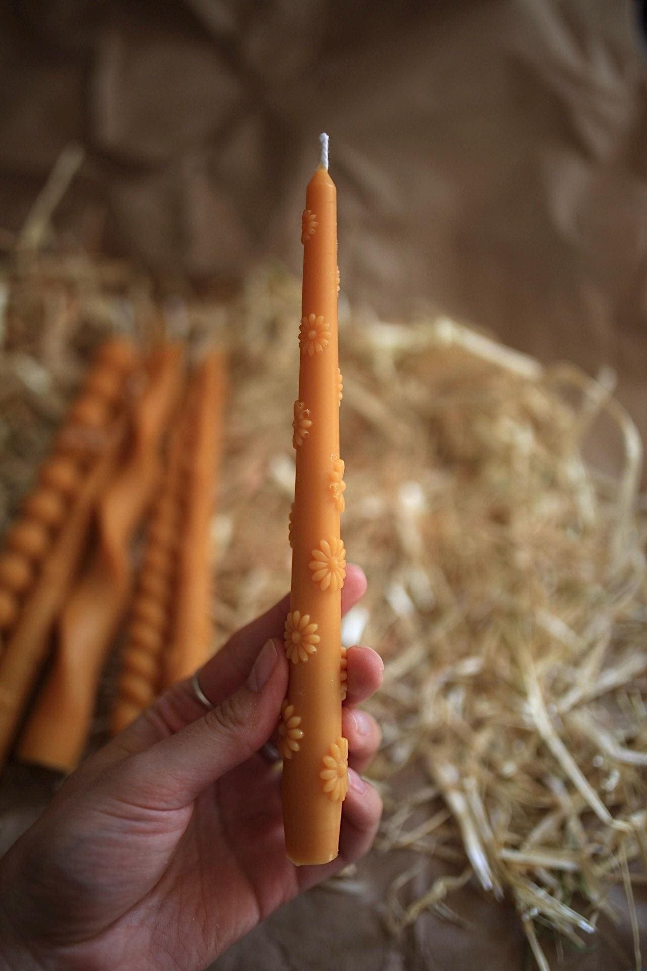 Pastel Taper Candles Set of 5 5