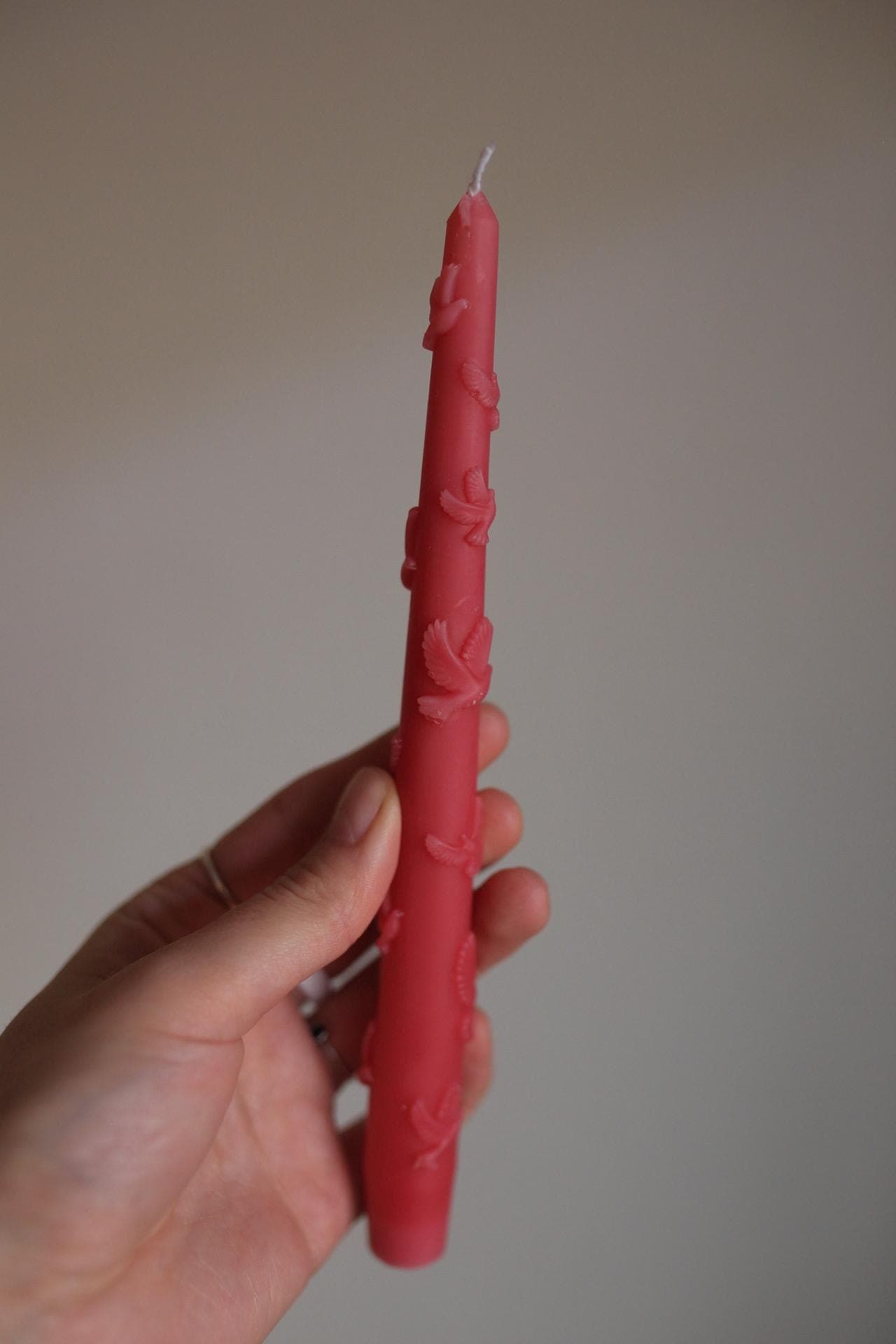 Spring Colored Taper Candles Set 5 5