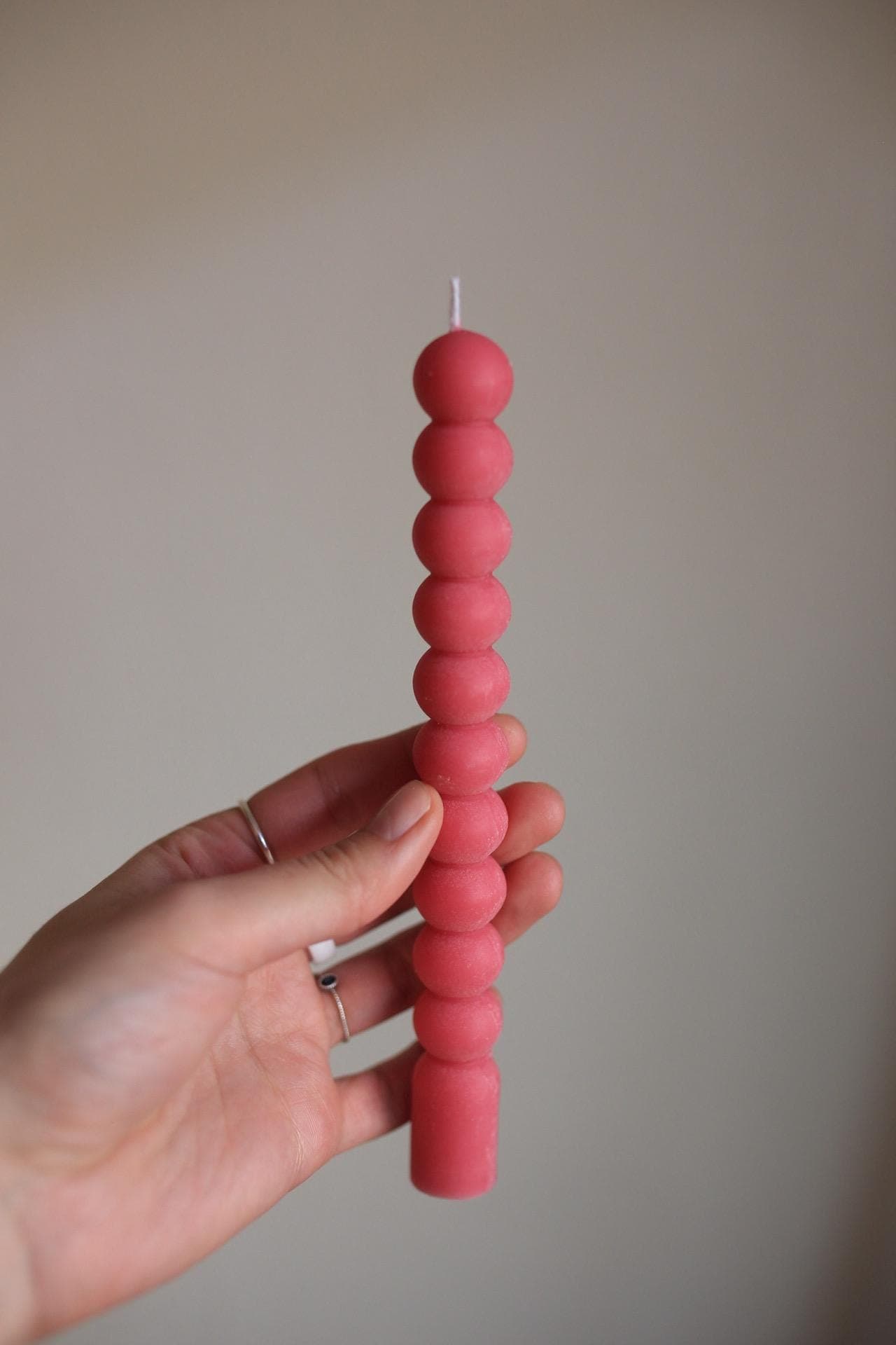 Spring Colored Taper Candles Set 5 4