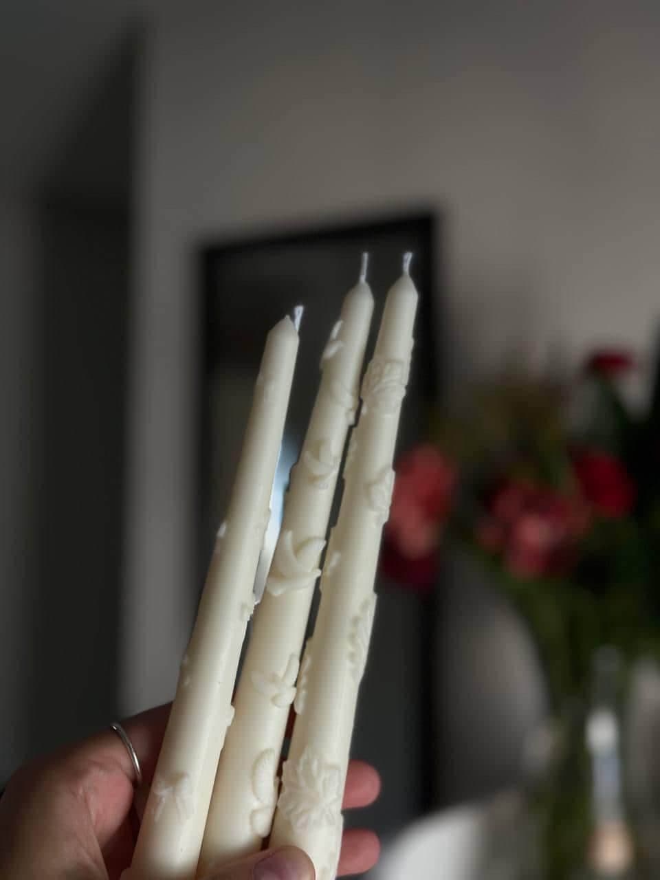 Beeswax Taper Candles 7