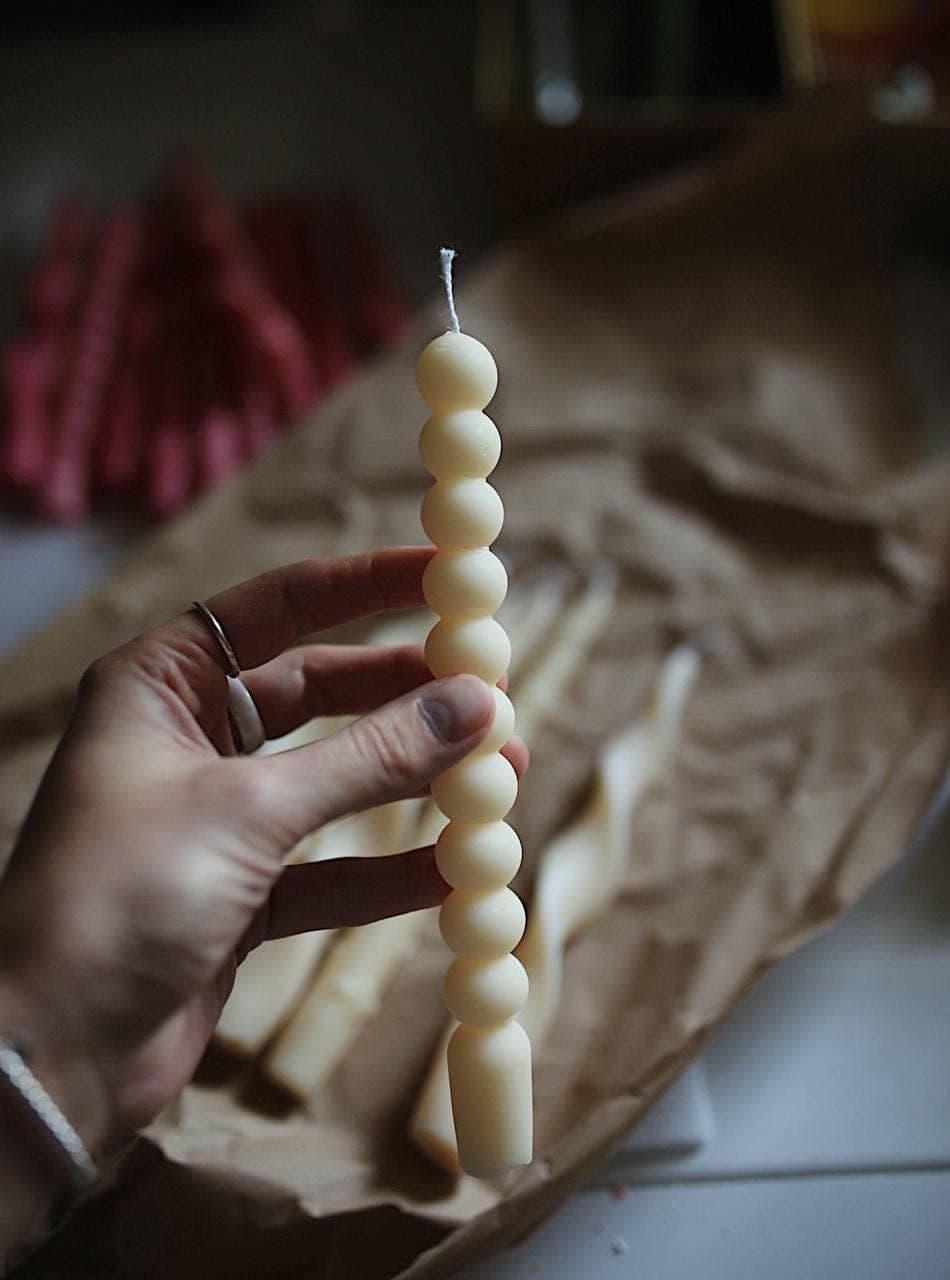 Beeswax Taper Candles 8