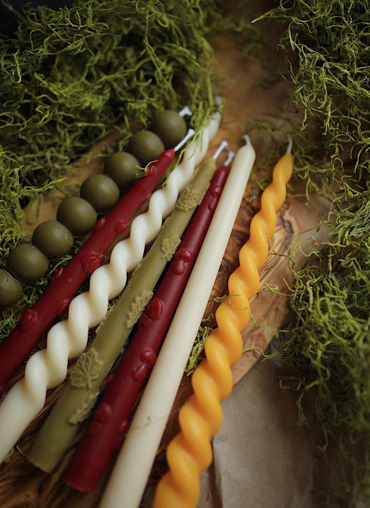 Fall Taper Candles Set of 7