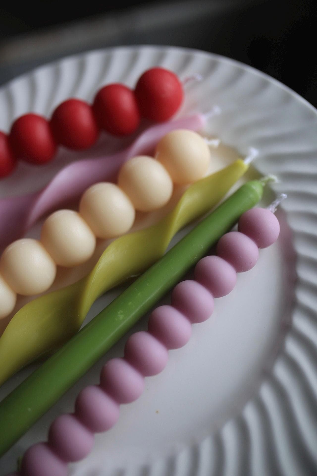 Taper candles set of 6 3