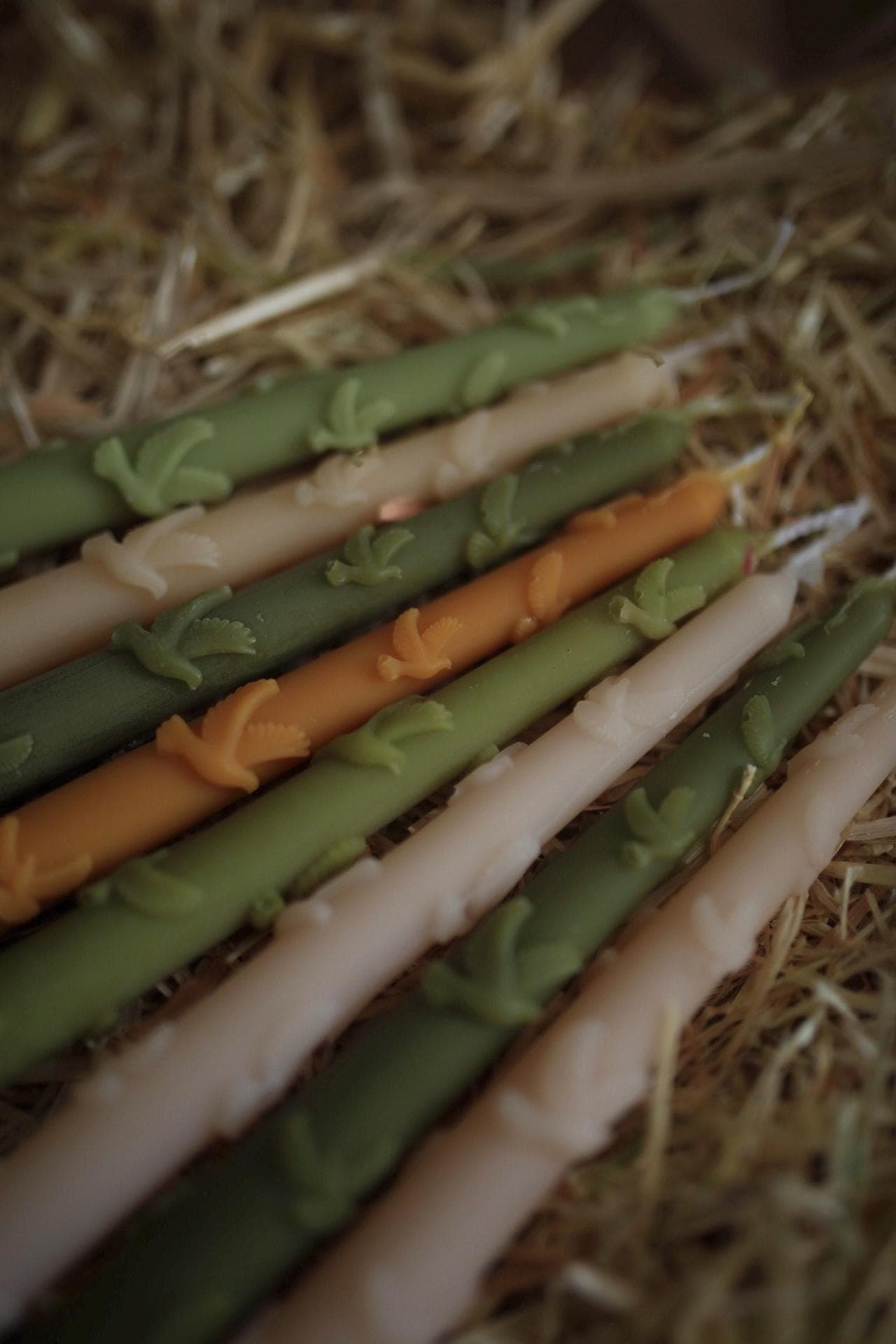 Bird taper candles 7