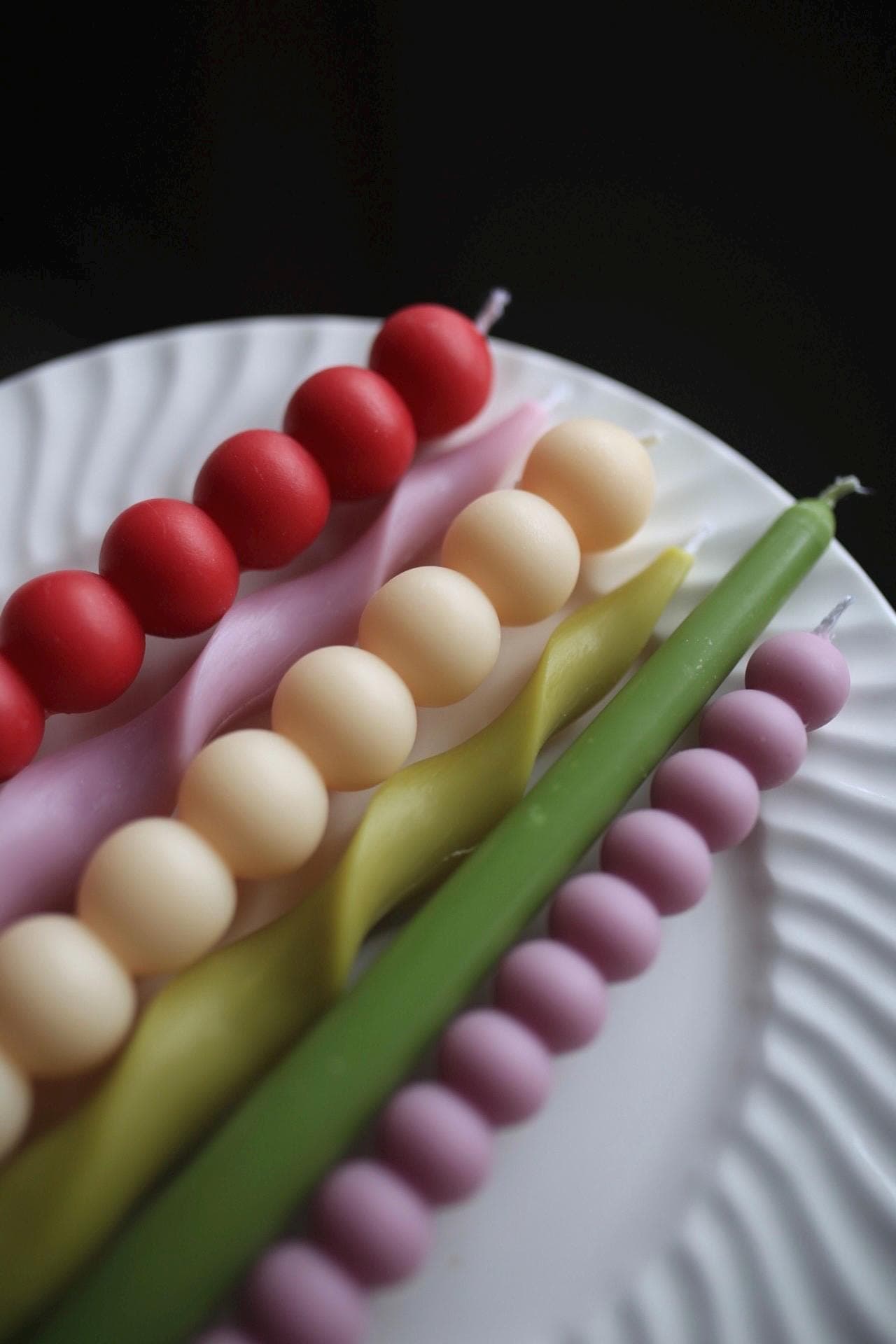 Taper candles set of 6 9