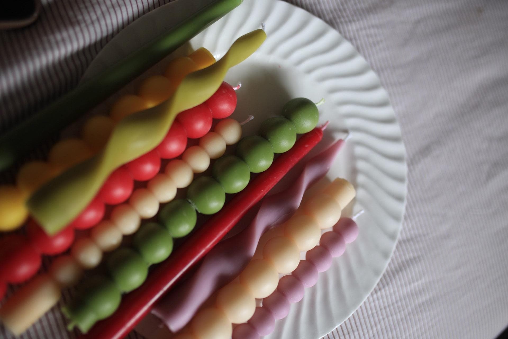 Taper candles set of 6 4