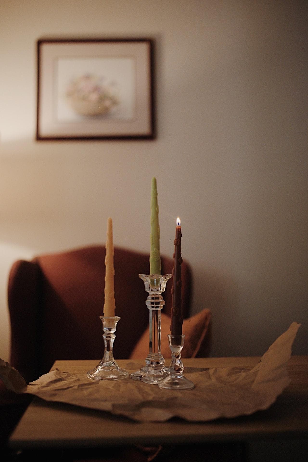 Bird taper candles 2