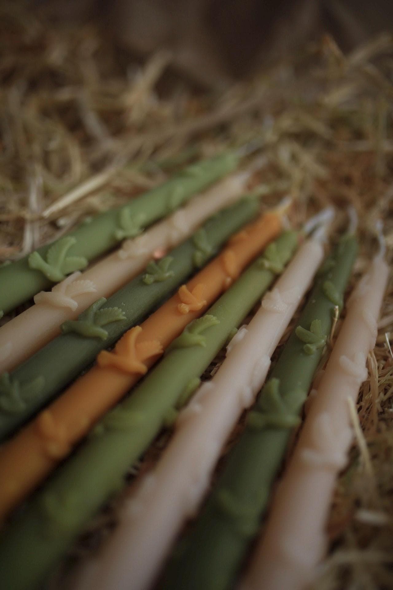Bird taper candles 4
