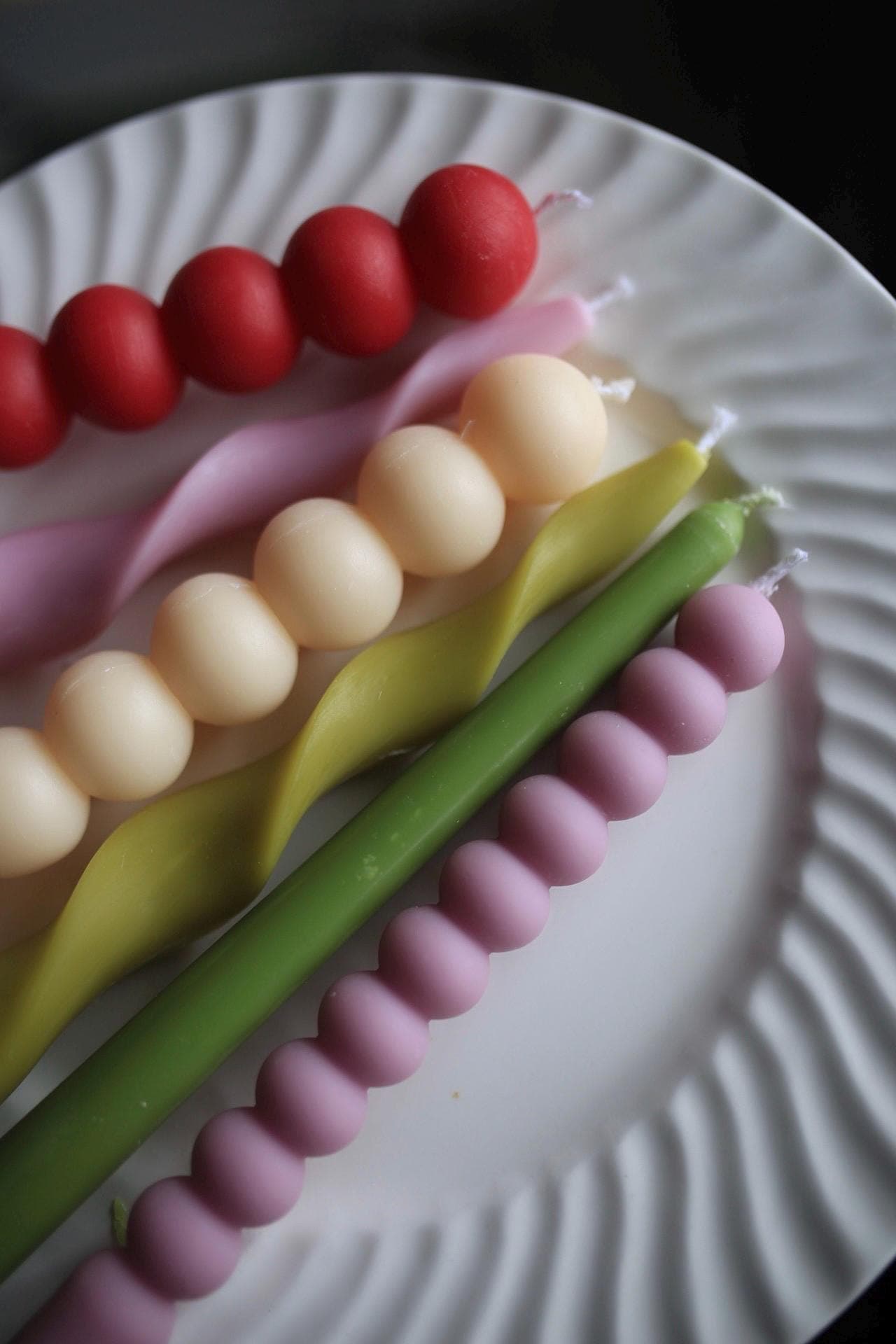 Taper candles set of 6 7
